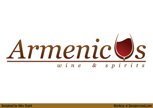 Logo Design by  Alpo Stark for Armenicus Wine & Spirits | Design: #3529165