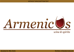 Logo Design by  Alpo Stark for Armenicus Wine & Spirits | Design: #3529174