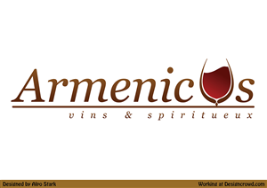 Logo Design by  Alpo Stark for Armenicus Wine & Spirits | Design: #3529179