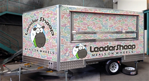 Australia Melbourne mobile food van business needs a graphic design for food van body | Graphic Design by shazigns