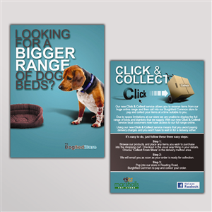 Design de Flyer par kelvin tang pour Marshalls Pet Food Store Ltd. | Design #77267