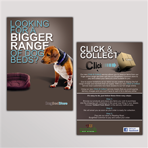 Flyer-Design von kelvin tang für Marshalls Pet Food Store Ltd. | Design: #77276