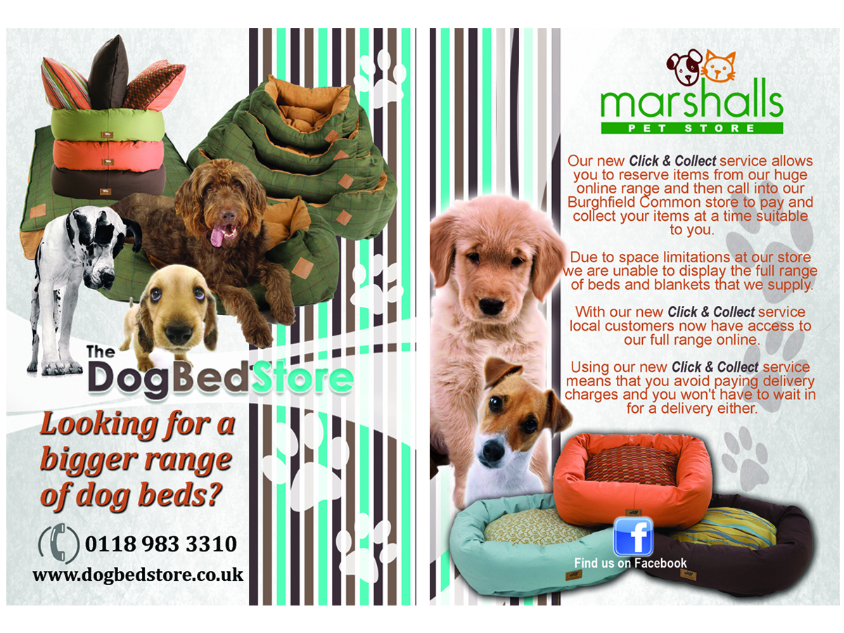 Flyer-Design von Christine Truter für Marshalls Pet Food Store Ltd. | Design #77008