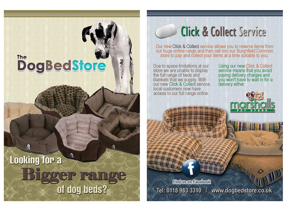 Diseño de Flyer por Christine Truter para Marshalls Pet Food Store Ltd. | Diseño #78467