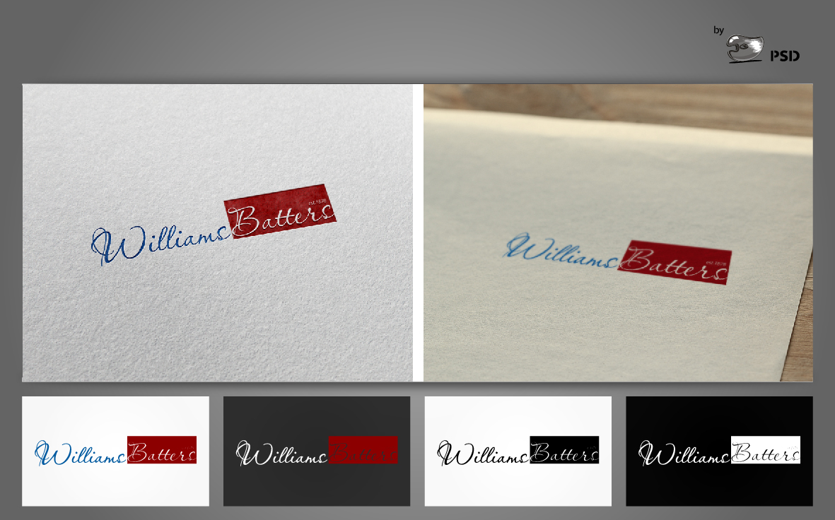 Logo Design by byPSD for WB | Design #3339330