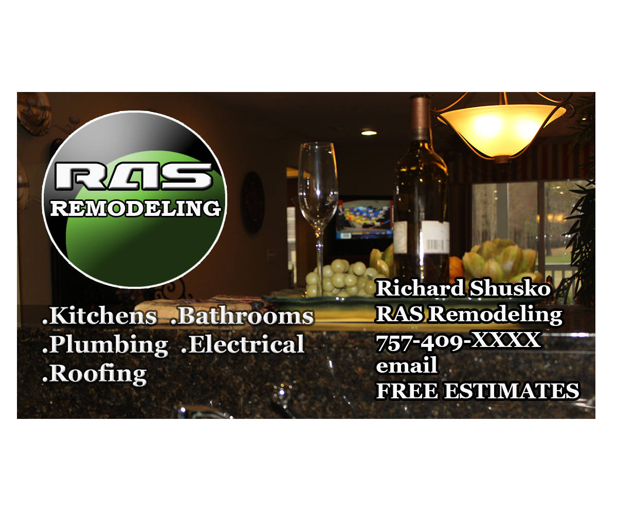 Logo Design by coastal design studio for RAS Remodeling  | Design #3296932