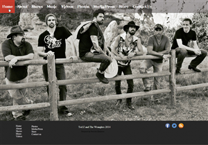 Web Design by WebOne for Ted Z and The Wranglers | Design: #3324071