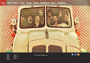 Web Design by WebOne for Ted Z and The Wranglers | Design: #3324074