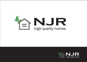 Logo Design by Crayon of Sky for NJR HOMES | Design: #3286423