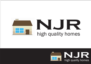 Logo Design by Crayon of Sky for NJR HOMES | Design: #3286478