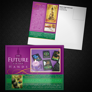 Design de Carte Postale par Mon01 pour Psychic Tarot Phone Readers | Design : #3281209