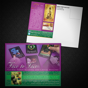 Design de Carte Postale par Mon01 pour Psychic Tarot Phone Readers | Design : #3286121