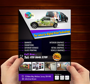 vehicle livery flyer | Flyer-Design von Ushan sampath