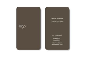 Business Card Design by august