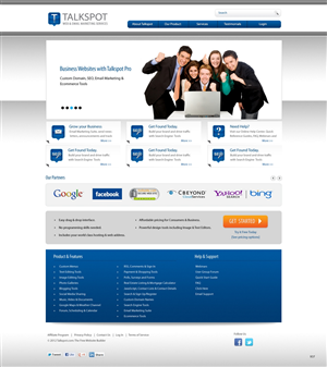 Web Design by pb for Cygnus Entertainment | Design: #808347