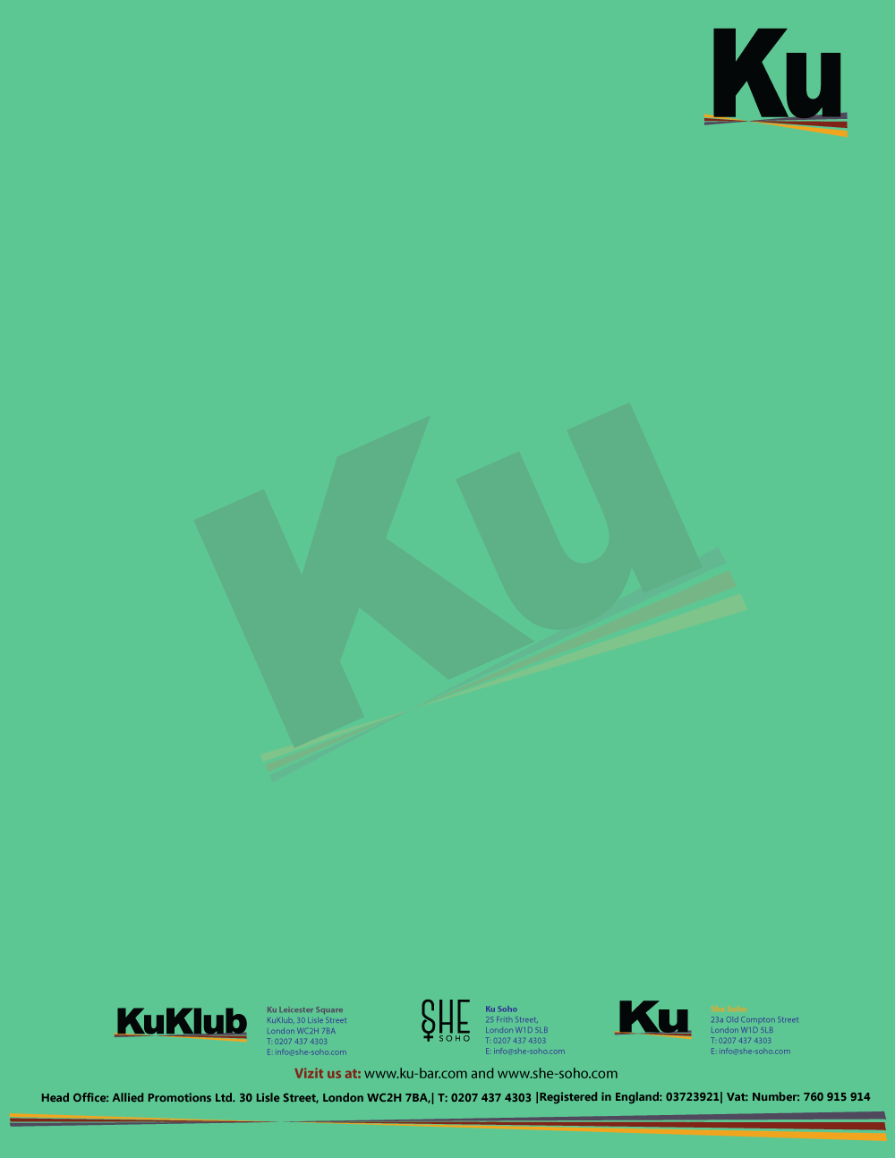 Letterhead Design by Selda for Allied Promotions Ltd. | Design #3324578