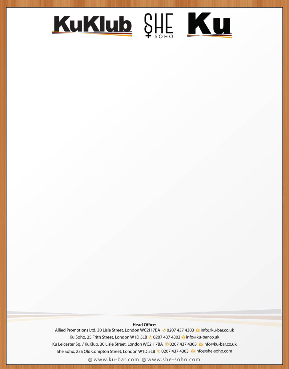 Letterhead Design by Sbss for Allied Promotions Ltd. | Design #3314478
