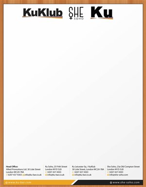 Letterhead Design by Sbss for Allied Promotions Ltd. | Design: #3314482