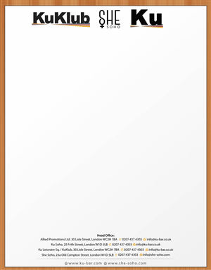 Letterhead Design by Sbss for Allied Promotions Ltd. | Design: #3314496
