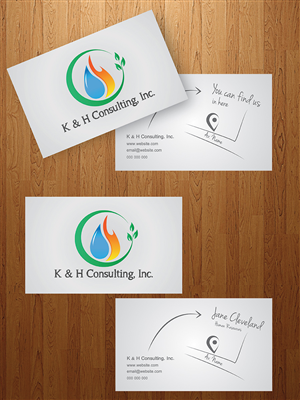 Business Card Design by LR Design for K & H Consulting | Design: #3301730