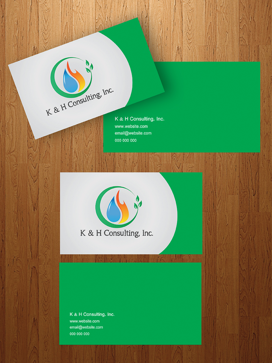 Business Card Design by LR Design for K & H Consulting | Design #3301895