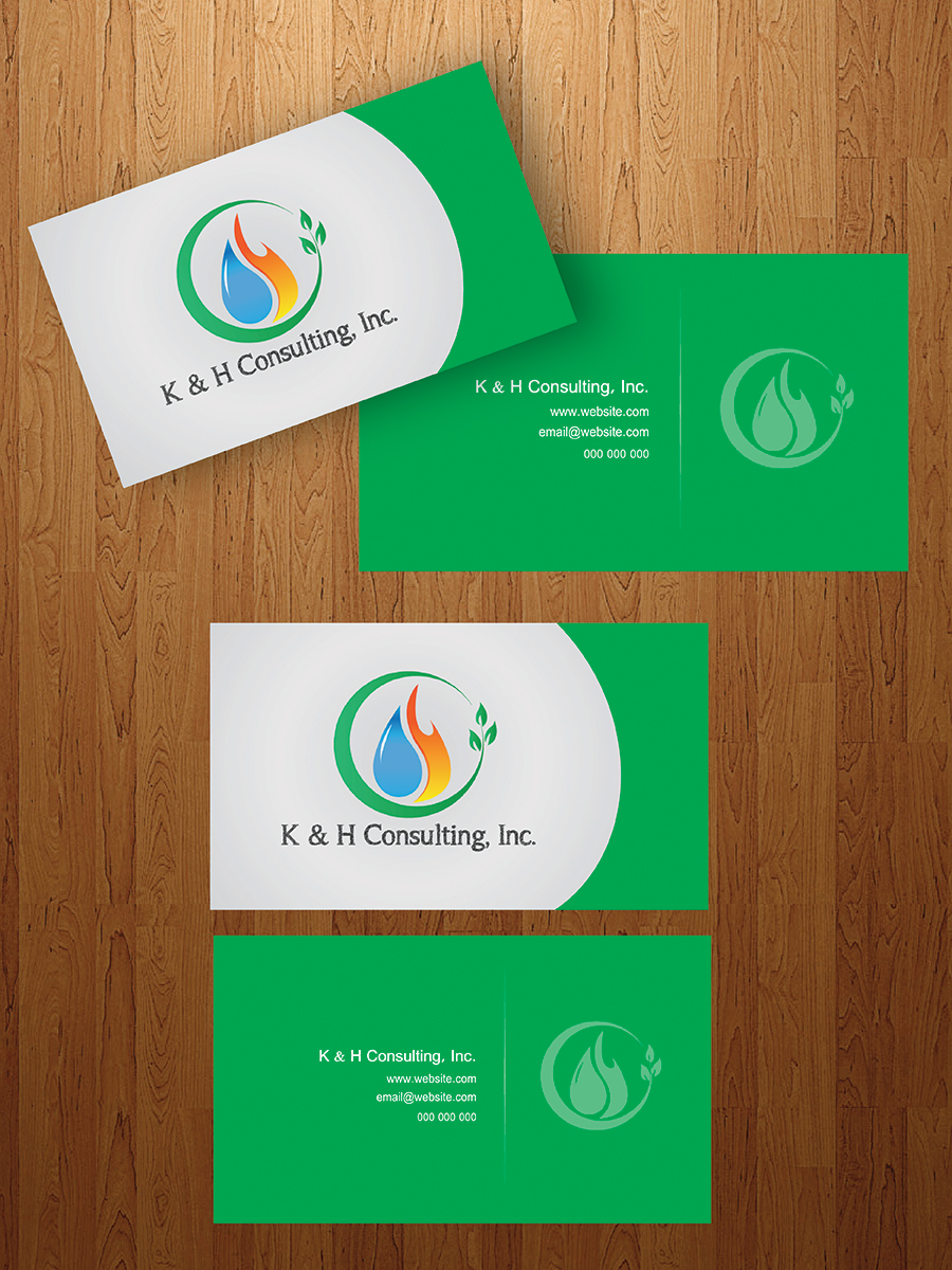 Business Card Design by LR Design for K & H Consulting | Design #3301934