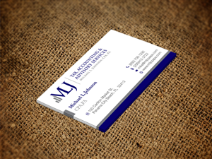 Diseño de Tarjeta de Presentación por Mulugeta para Michael L. Johnson, CPA, PA | Diseño: #3277496