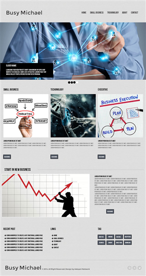Wordpress Design by Shoaib Abbasi for this project | Design #3345093
