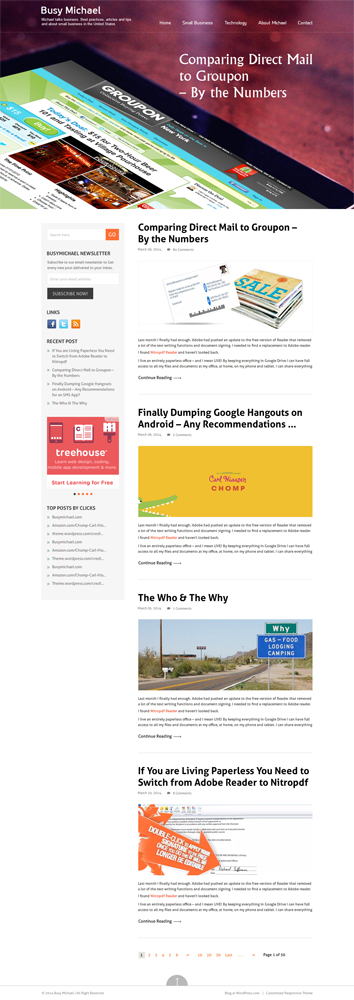 Wordpress Design by Mayank Patel for this project | Design #3305776