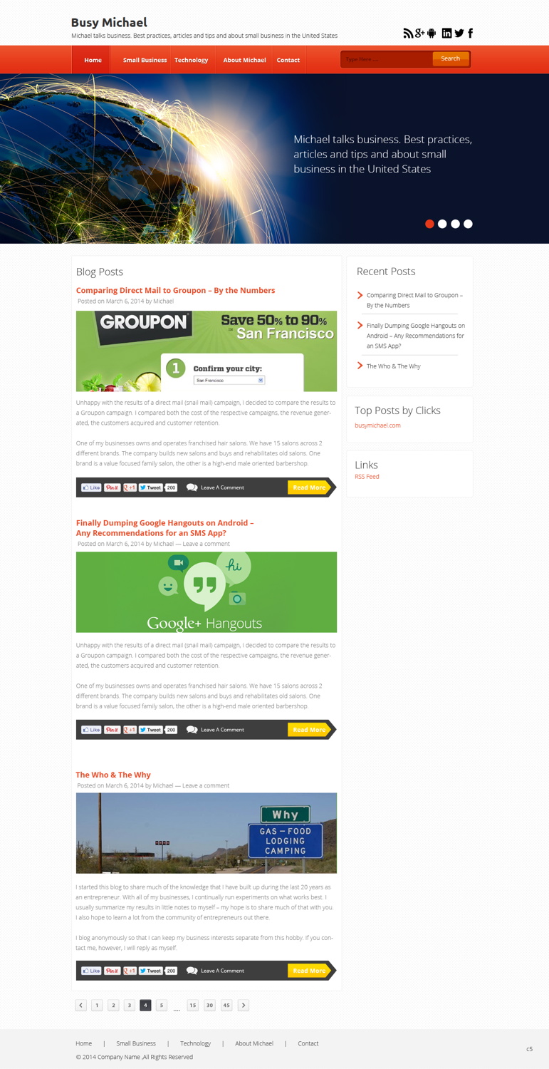 Diseño Wordpress por pb para este proyecto | Diseño #3284350