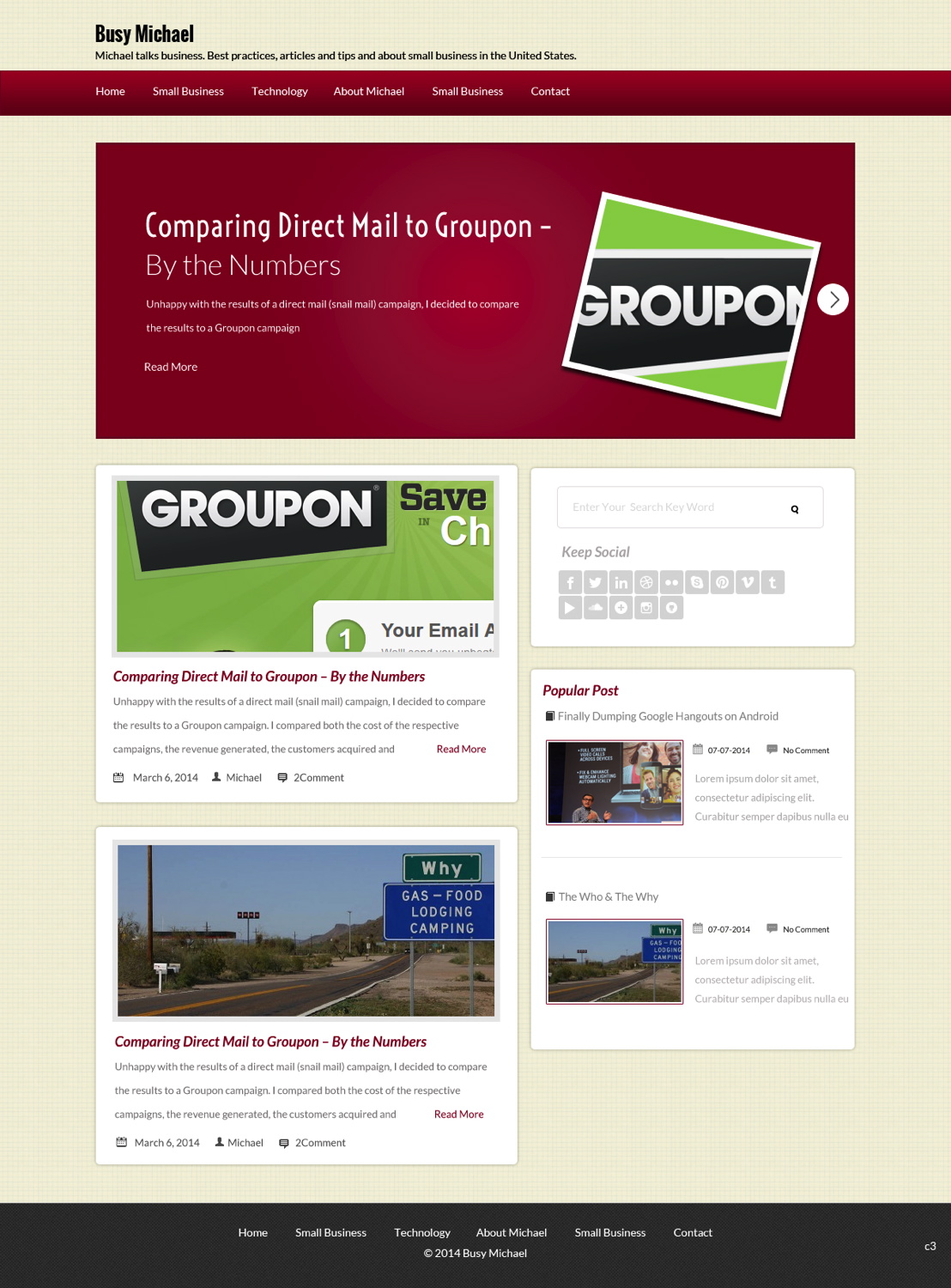 Wordpress Design by pb for this project | Design #3284357