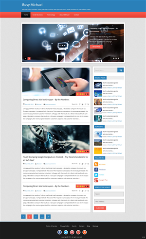 Wordpress Design by pb for this project | Design: #3284369