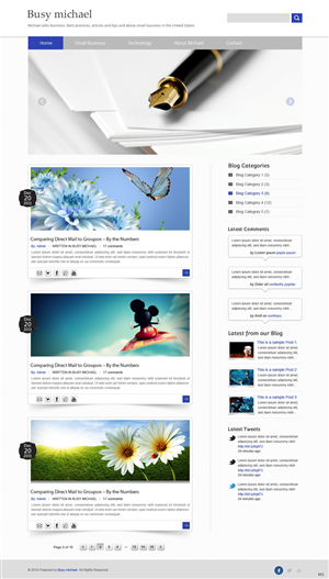 Wordpress Design by pb for this project | Design: #3284379