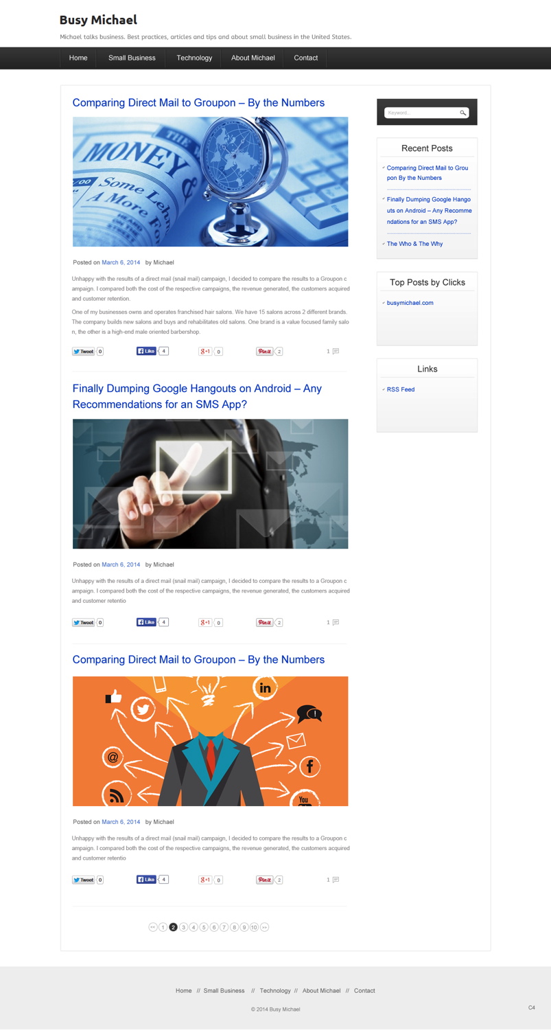 Diseño Wordpress por pb para este proyecto | Diseño #3284384