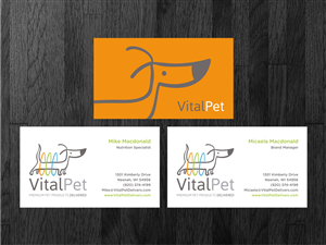 Business Card for Pet Food Deliver | Business Card Design by Atvento Graphics