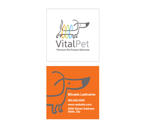 Business Card for Pet Food Deliver | Business Card Design by Emma