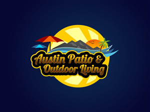 Austin Patio & Outdoor Living | Logo Design by Pey
