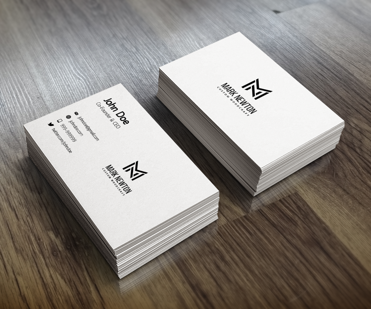 Diseño de Logo por Ash  para Mark Newton Custom Woodcraft | Diseño #3925270