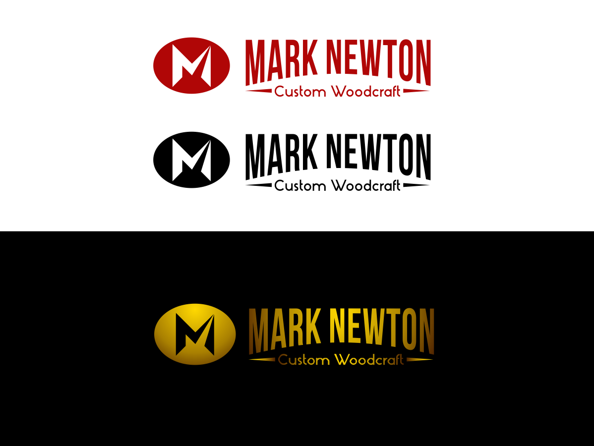 Logo Design by rednixvenkat85 for Mark Newton Custom Woodcraft | Design #3983043