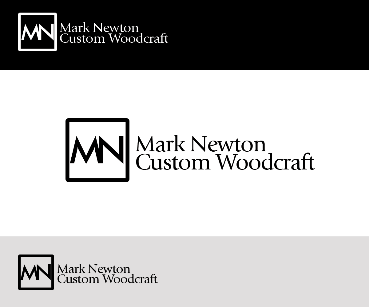 Diseño de Logo por Nyrex_Adan para Mark Newton Custom Woodcraft | Diseño #3921188