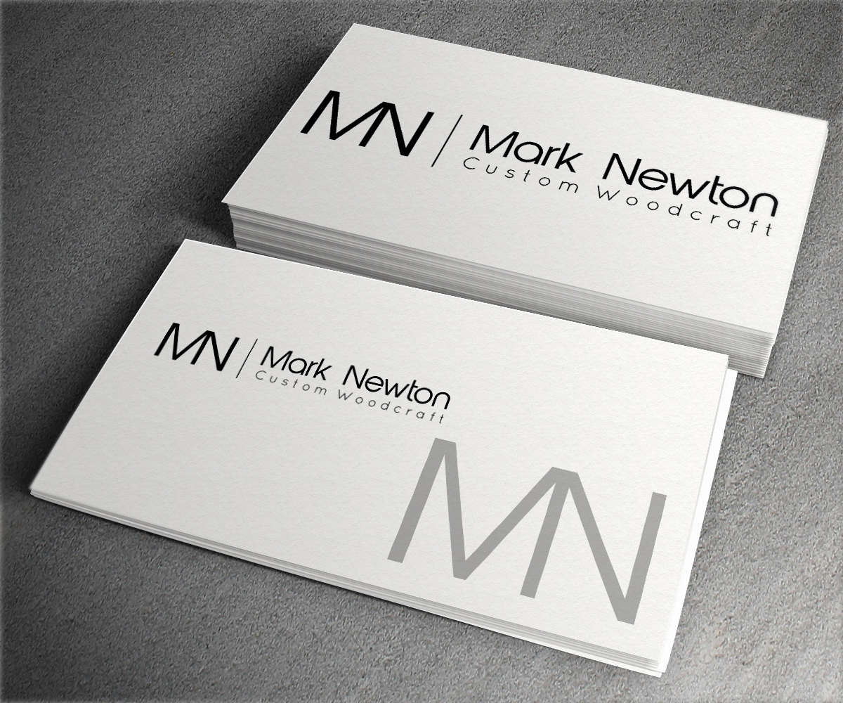 Logo Design by aglaronde23 for Mark Newton Custom Woodcraft | Design #3975325