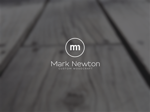 Logo Design by m.david89 for Mark Newton Custom Woodcraft | Design: #3961903