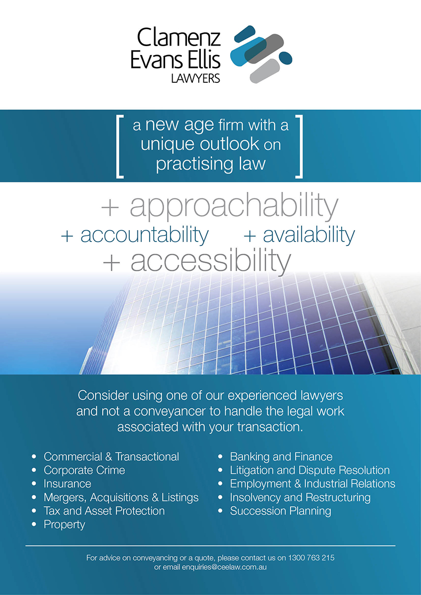 Graphic Design by ceramicristi for Clamenz Evans Ellis Lawyers | Design: #3307937