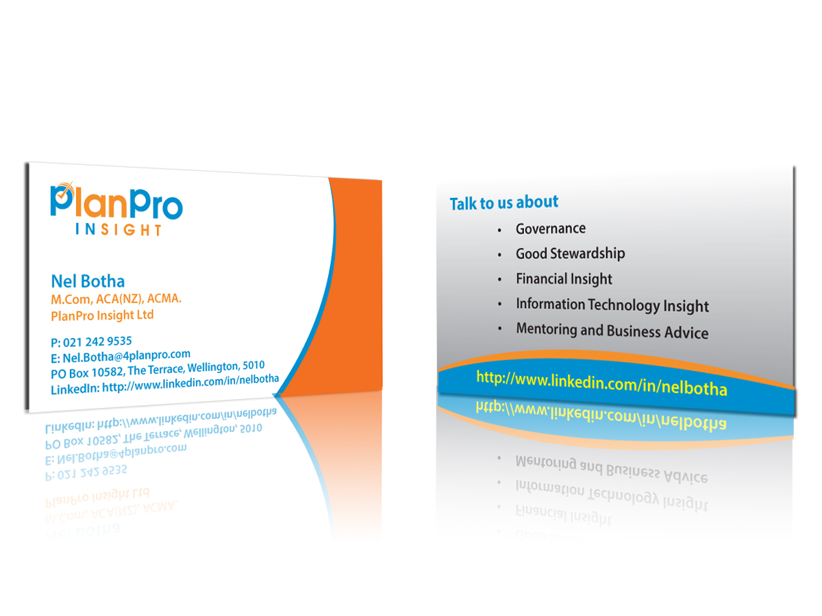 Business Card Design by cn graphic for Planpro | Design #3292295