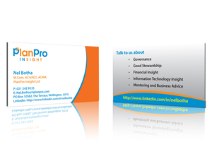 Design de Carte de Visite par cn graphic pour Planpro | Design : #3292295