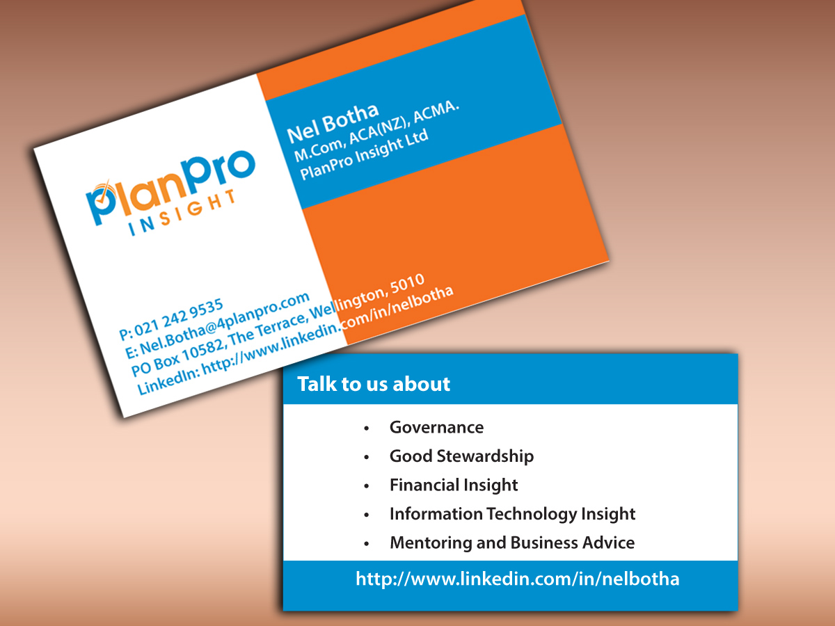 Visitenkarten-Design von cn graphic für Planpro | Design #3292326