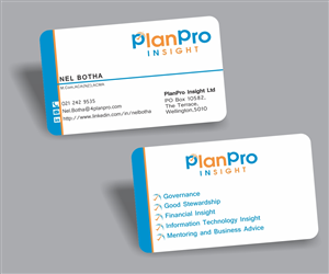 Design de Carte de Visite par AashishSeth pour Planpro | Design #3287196
