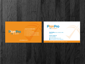 Design de Carte de Visite par Atvento Graphics pour Planpro | Design : #3298921