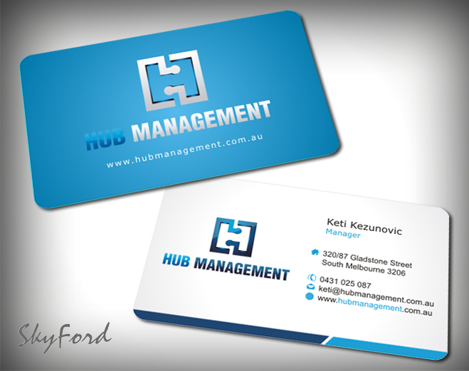 Business Card Design by SKYdesign for this project | Design #805866