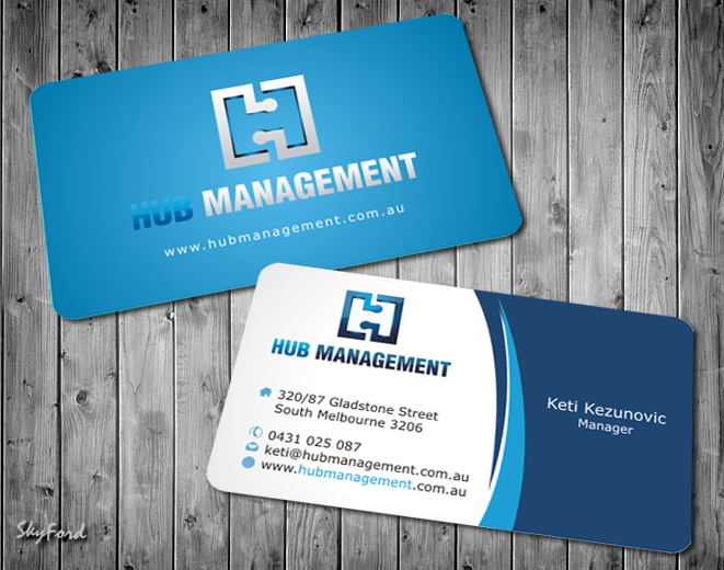 Business Card Design by SKYdesign for this project | Design #805870